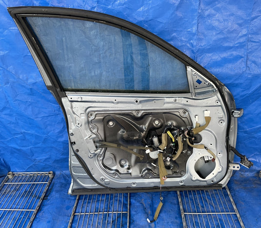 ⭐13-17 INFINITI EX35 EX37 QX50 FRONT LEFT DOOR ASSEMBLY BLUE (RBP)