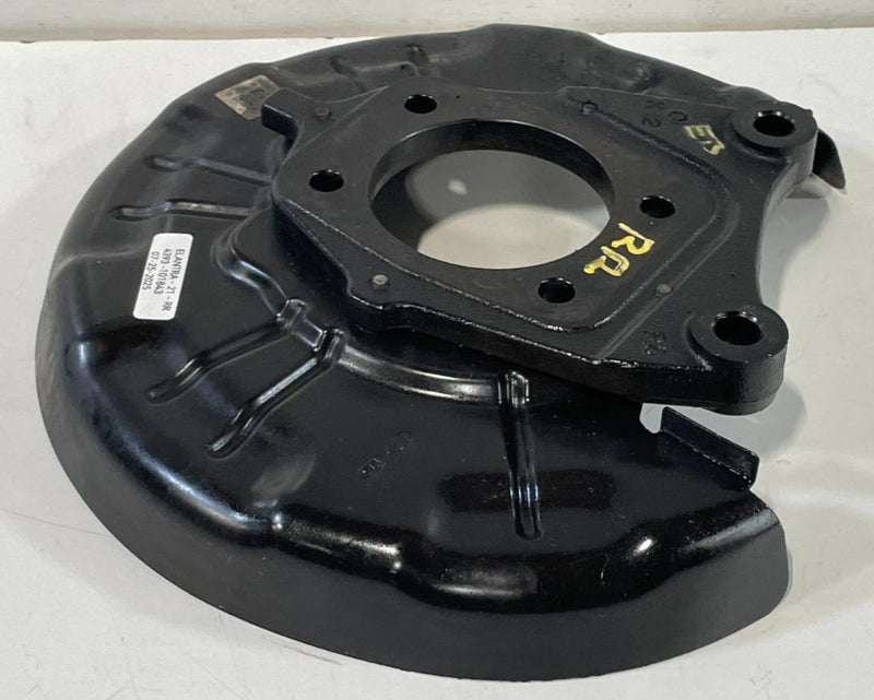 Load image into Gallery viewer, 21-25 HYUNDAI ELANTRA REAR RIGHT SIDE SPINDLE KNUCKLE BRAKE DUST SHIELD # 101843
