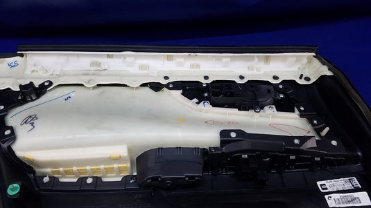 2015 NISSAN ALTIMA REAR RIGHT PASSENGER SIDE INSIDE DOOR TRIM PANEL BLACK