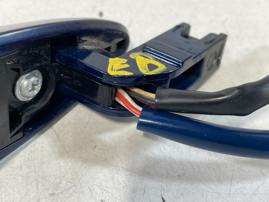 17-20 INFINITI Q60 COUPE FRONT RIGHT SIDE EXTERIOR DOOR HANDLE BLUE (RAY)