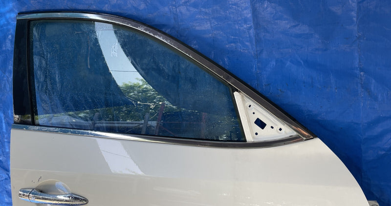 Load image into Gallery viewer, ⭐12-17 QX50 EX37 EX35 FRONT RIGHT PASSENGER DOOR ASSEMBLY WHITE QAB #NB1-DRU1617
