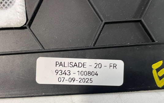 2020-2025 HYUNDAI PALISADE FRONT RIGHT CENTER CONSOLE TRIM PANEL BLACK