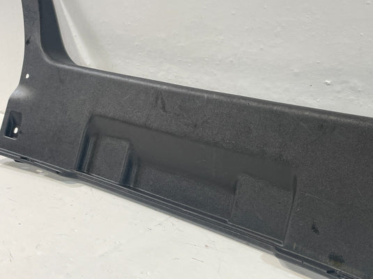 11-13 INFINITI M35h M56 M37 REAR INTERIOR TRUNK COVER MOLDING TRIM PANEL