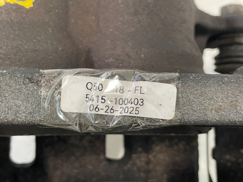 Load image into Gallery viewer, 14-23 INFINITI Q50 Q60 QX50 AWD FRONT LEFT BRAKE CALIPER W/O BRAKE PADS # 100403
