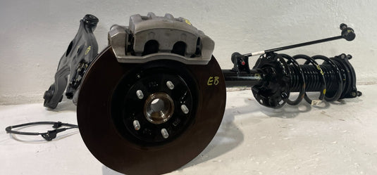2023-2025 HYUNDAI PALISADE FWD FRONT LEFT SUSPENSION KNEE ASSEMBLY 3.8L