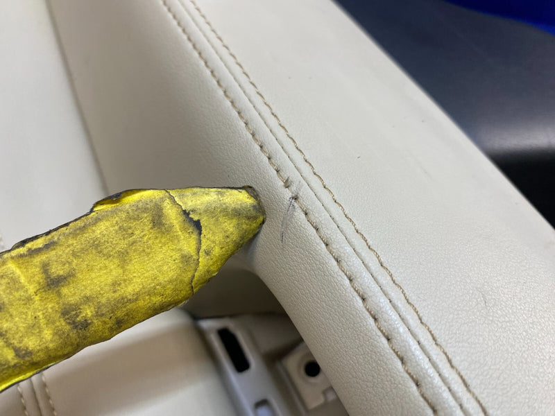 Load image into Gallery viewer, 2016-2020 INFINITI QX60 REAR RIGHT SIDE DOOR TRIM PANEL W/O WOOD TRIM # 76846
