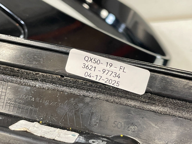 Load image into Gallery viewer, 2019-2021 INFINITI QX50 LEFT SIDE VIEW DOOR MIRROR W/ CAMERA BLACK (KH3) # 97734

