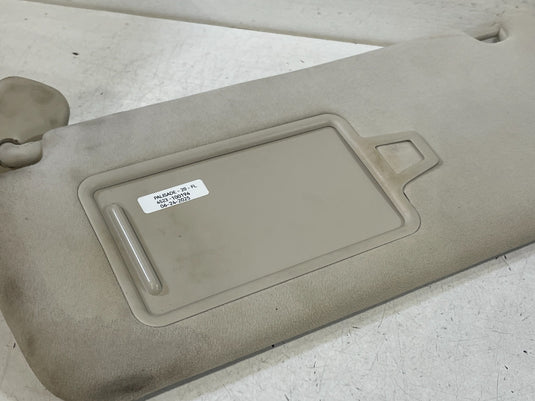 20-22 HYUNDAI PALISADE FRONT LEFT DRIVER SIDE SUNVISOR SUN VISOR BEIGE