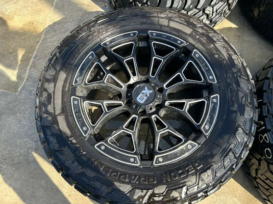 FOR 19-25 CHEVROLET SILVERADO 1500 XD KMC 20x12 WHEEL RIM W/ TIRE (SET