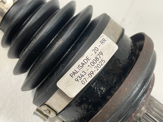 2020 - 2025 HYUNDAI PALISADE AWD REAR RIGHT PASSENGER SIDE CV AXLE SHAFT 100879