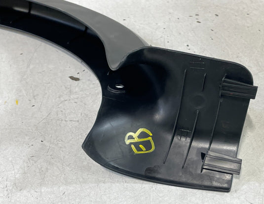 2022 - 2025 GENESIS G70 REAR LEFT SIDE TRUNK LID HINGE LEVER TRIM BLACK