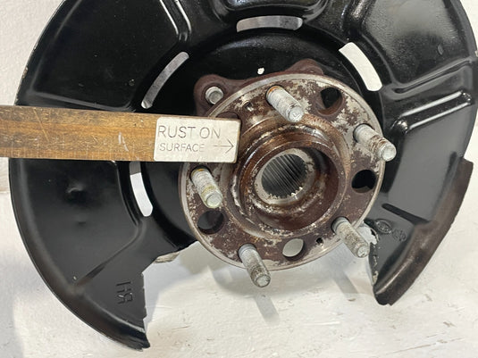 2020-2025 HYUNDAI PALISADE REAR RIGHT SIDE SPINDLE KNUCKLE W/ BEARING HUB