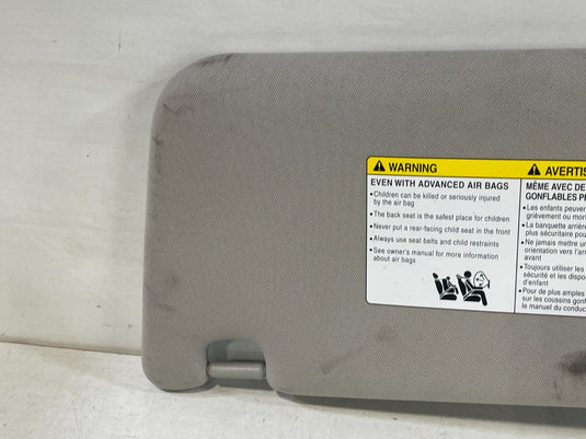 13 - 20 INFINITI JX35 QX60 FRONT RIGHT PASSENGER SIDE SUNVISOR SUN VISOR