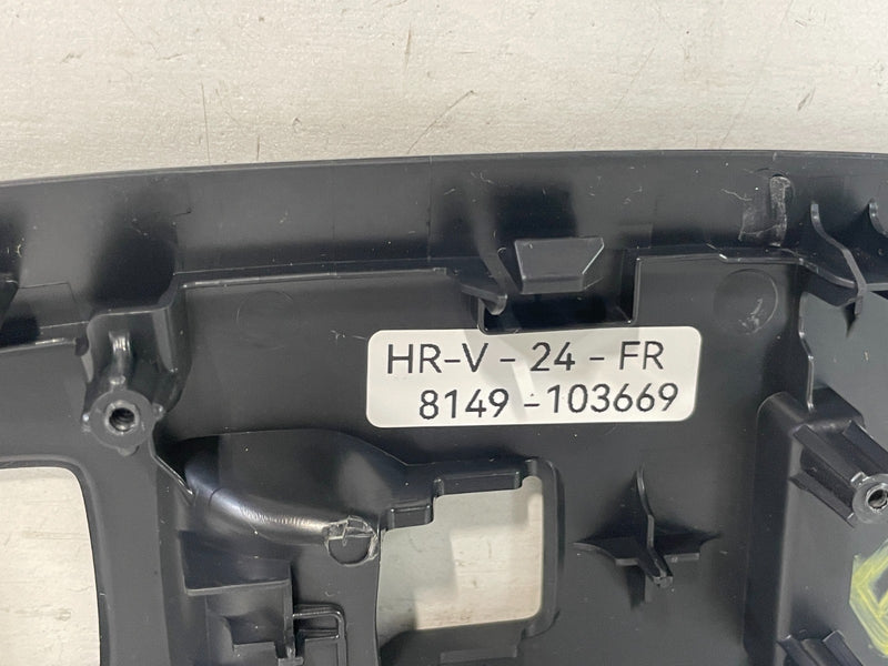 Load image into Gallery viewer, 2023 - 2025 HONDA HR-V FRONT RIGHT DOOR WINDOW SWITCH BEZEL TRIM 2.0L # 103669
