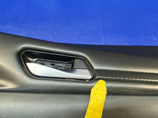 19-21 NISSAN ALTIMA S FRONT RIGHT SIDE INSIDE DOOR TRIM PANEL CHARCOAL