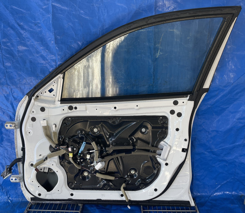 Load image into Gallery viewer, ⭐12-17 QX50 EX37 EX35 FRONT RIGHT PASSENGER DOOR ASSEMBLY WHITE QAB #NB1-DRU1617
