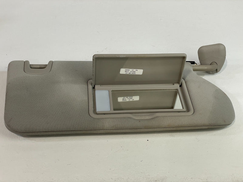 Load image into Gallery viewer, 2019 - 2020 INFINITI QX50 FRONT RIGHT PASSENGER SIDE SUNVISOR SUN VISOR # 87398

