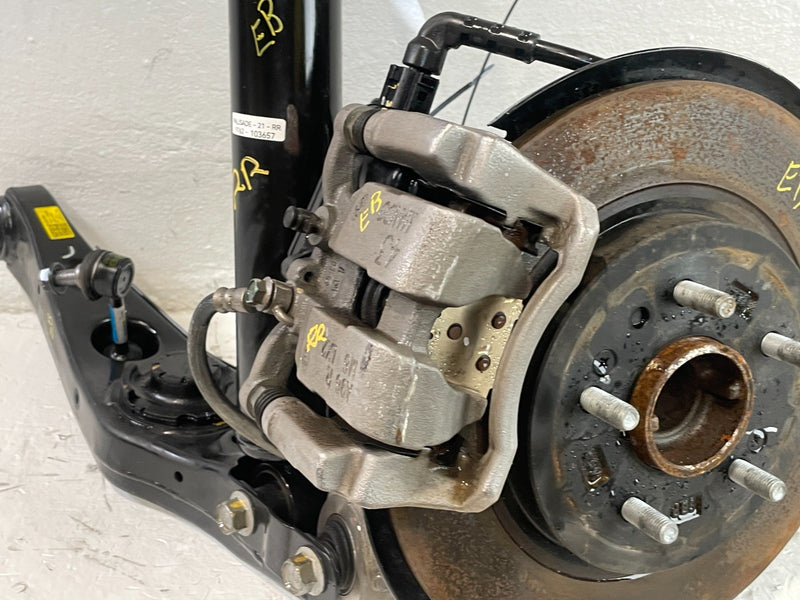 Load image into Gallery viewer, 2020-2022 HYUNDAI PALISADE FWD REAR RIGHT SUSPENSION KNEE ASSEMBLY 3.8L # 103657
