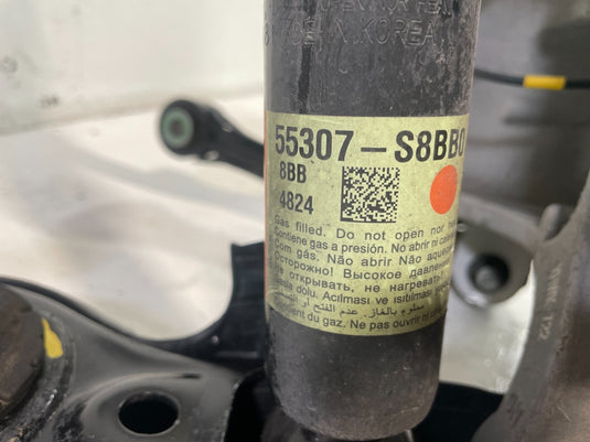2023-2025 HYUNDAI PALISADE FWD REAR RIGHT SUSPENSION KNEE ASSEMBLY 3.8L