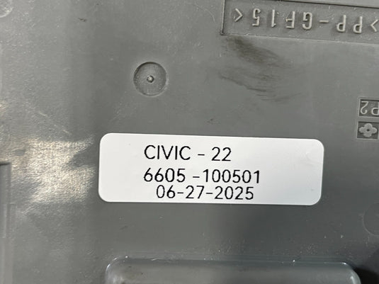 2022 - 2025 HONDA CIVIC UNDER DASH FUSE RELAY CABIN JUNCTION BOX 1.5L