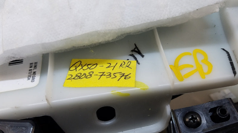 Load image into Gallery viewer, 19-21 INFINITI QX50 REAR LEFT DRIVER SIDE INTERIOR DOOR TRIM PANEL BLACK # 73576

