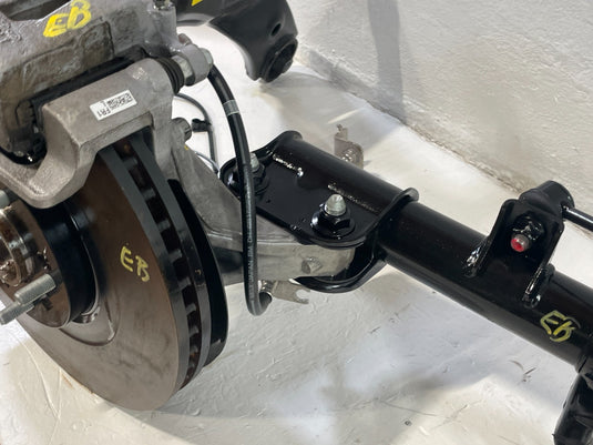 2023-2025 HYUNDAI PALISADE FWD FRONT LEFT SUSPENSION KNEE ASSEMBLY 3.8L