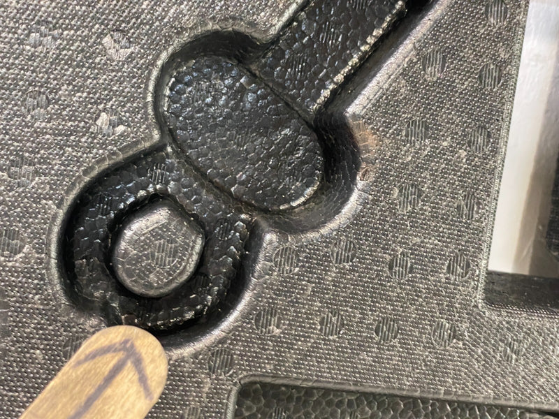 Load image into Gallery viewer, 2018 - 2022 INFINITI Q60 COUPE EMERGENCY SPARE TIRE TRUNK SPACER FOAM # 88624
