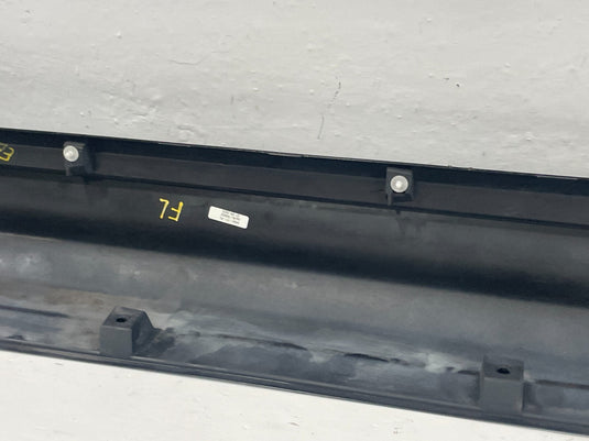 11-12 INFINITI M37 M56 LEFT SIDE ROCKER PANEL SKIRT MOLDING BLACK (KH3)