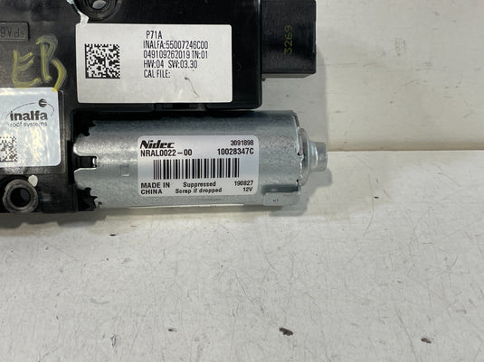 2019 - 2020 INFINITI QX50 LEFT SIDE SUNROOF SUN ROOF MOON ROOF MOTOR