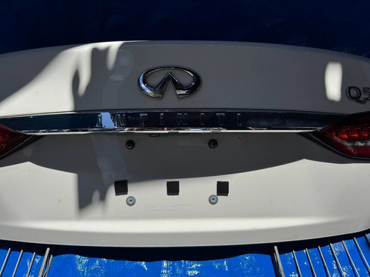 INFINITI Q50 TRUNK LID DECK TAIL GATE HATCH ASSEMBLY WHITE 18-20