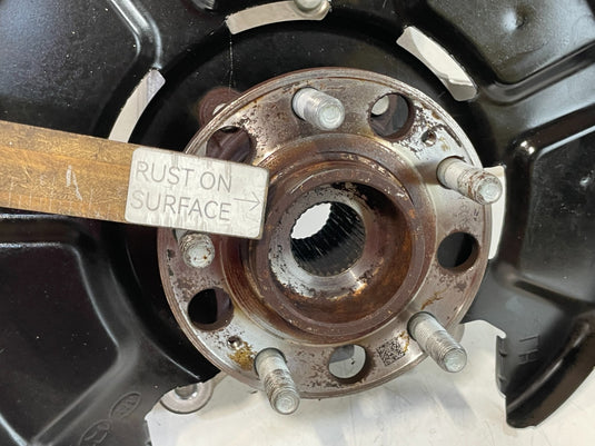 20-25 HYUNDAI PALISADE AWD REAR LEFT SIDE SPINDLE KNUCKLE W/ BEARING HUB 