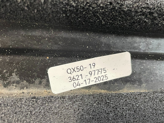 2019 - 2020 INFINITI QX50 FRONT LOWER RADIATOR SUPPORT AIR DEFLECTOR