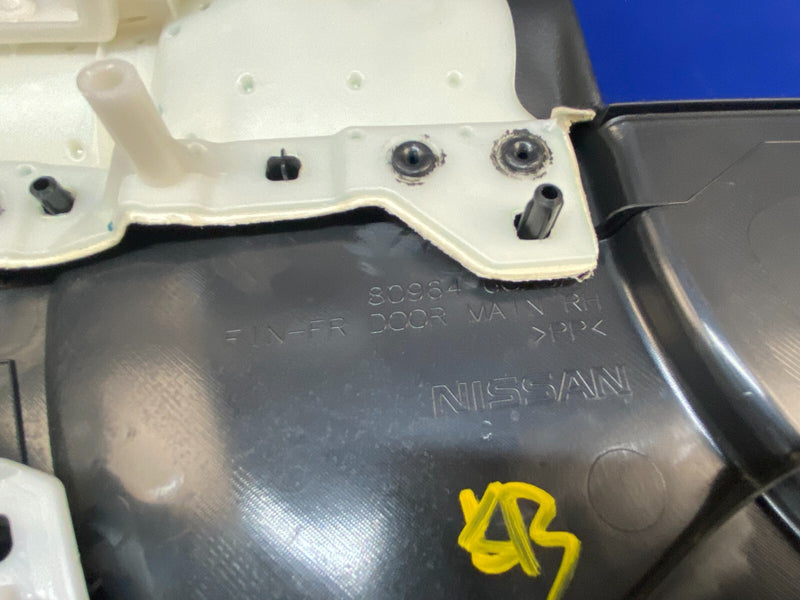 Load image into Gallery viewer, 19-21 NISSAN ALTIMA S FRONT RIGHT SIDE INSIDE DOOR TRIM PANEL CHARCOAL # 77153

