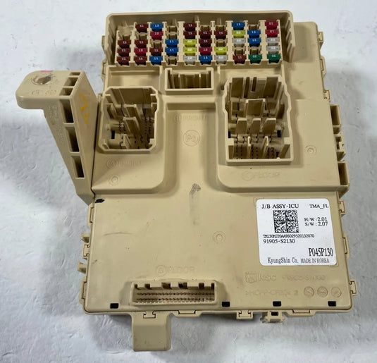 2021-2023 HYUNDAI SANTA FE DASH DASHBOARD FUSE RELAY JUNCTION BOX BLOCK