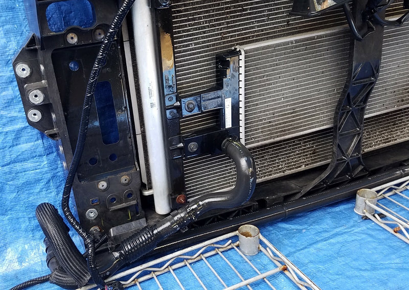 Load image into Gallery viewer, ⭐ 2014-2018 INFINITI Q50 HYBRID SPORT RADIATOR SUPPORT ASSEMBLY 3.5L # ML1-RS325
