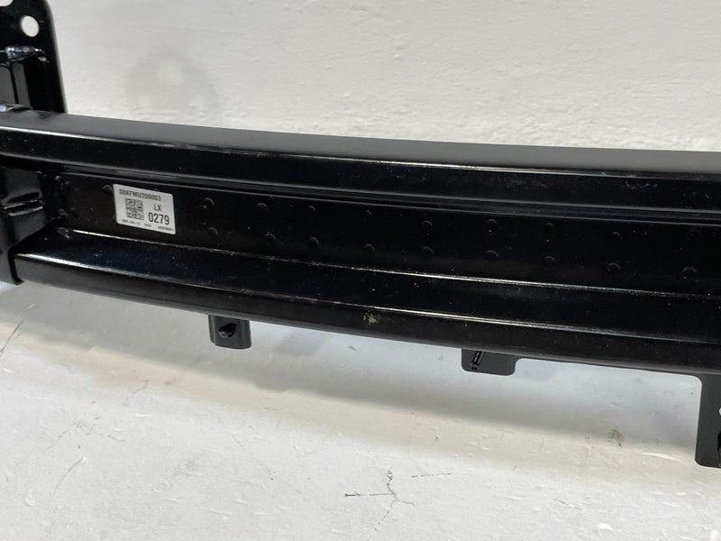 Load image into Gallery viewer, 2020-2022 HYUNDAI PALISADE FRONT BUMPER REINFORCEMENT IMPACT BAR BLACK # 101383

