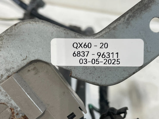2018 - 2020 INFINITI QX60 REAR BODY WIRE WIRING HARNESS 24095-9NP0D 3.5L