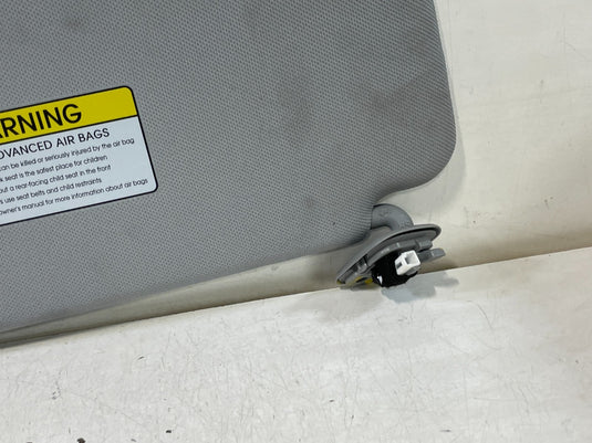 20-25 HYUNDAI PALISADE FRONT RIGHT PASSENGER SIDE SUNVISOR SUN VISOR GREY 100808