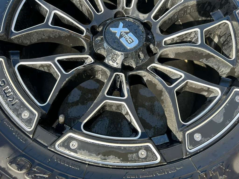 Load image into Gallery viewer, FOR 19-25 CHEVROLET SILVERADO 1500 XD KMC 20x12 WHEEL RIM W/ TIRE (SET#4) 106180
