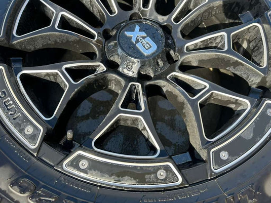 FOR 19-25 CHEVROLET SILVERADO 1500 XD KMC 20x12 WHEEL RIM W/ TIRE (SET#4) 106180