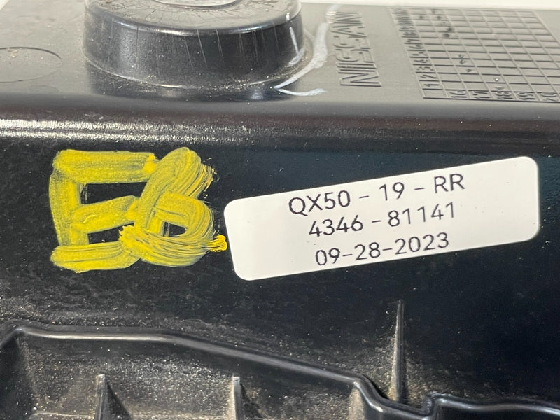 Load image into Gallery viewer, 2019 - 2020 INFINITI QX50 REAR RIGHT SIDE SPOILER DEFLECTOR TRUNK LID # 81141
