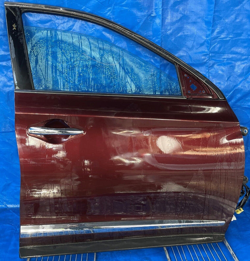 Load image into Gallery viewer, ⭐13-17 INFINITI JX35 QX60 FRONT RIGHT SIDE DOOR ASSEMBLY BURGANDY # NB1-DRU1319⭐
