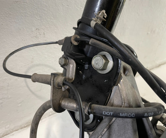 2023-2025 HYUNDAI PALISADE FWD FRONT RIGHT SUSPENSION KNEE ASSEMBLY 3.8L