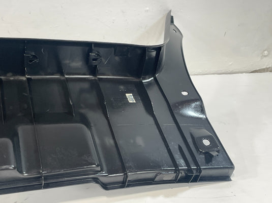 11-13 INFINITI M35h M56 M37 REAR INTERIOR TRUNK COVER MOLDING TRIM PANEL
