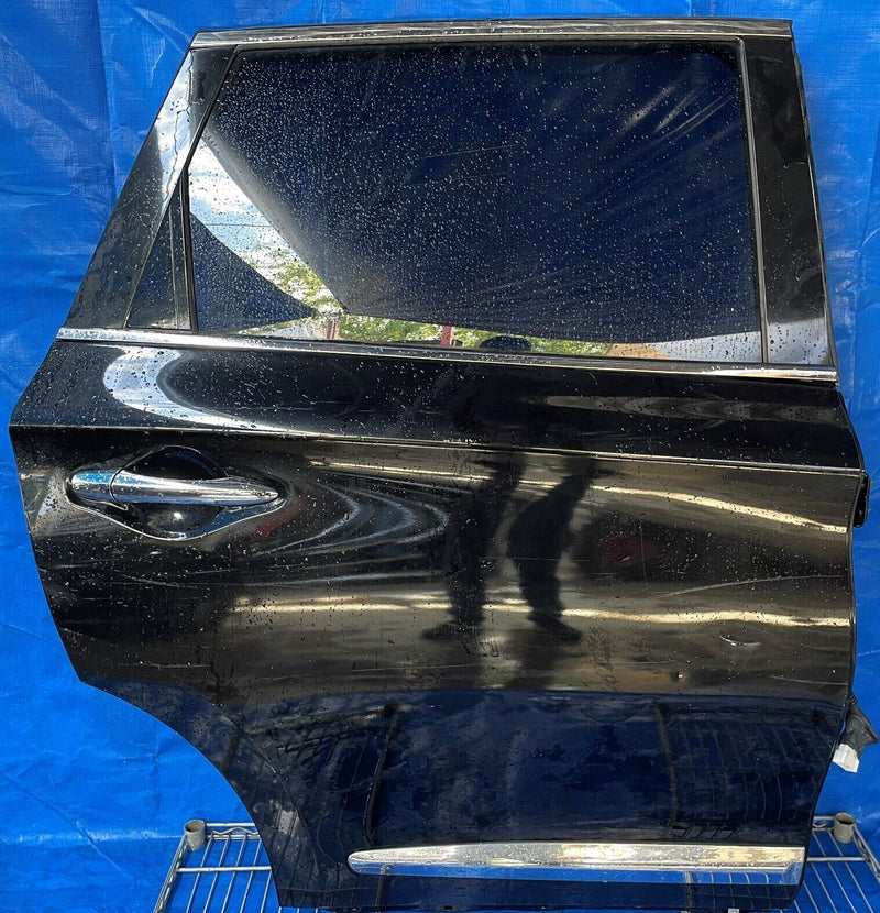 Load image into Gallery viewer, ⭐13-14 INFINITI JX35 QX60 REAR RIGHT SIDE DOOR ASSEMBLY BLACK (KH3) #NB1-DRU1248
