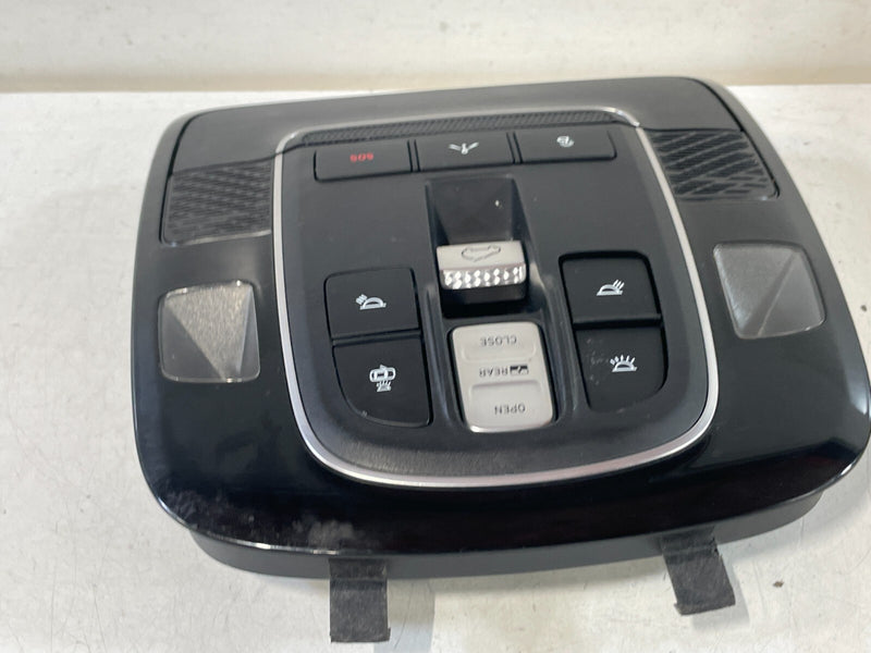 Load image into Gallery viewer, 2021-2022 HYUNDAI PALISADE FRONT OVERHEAD ROOF MAP DOME LIGHT LAMP BLACK # 99201

