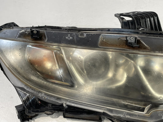 2016-2019 HONDA CIVIC RIGHT PASSENGER HALOGEN HEADLIGHT HEADLAMP