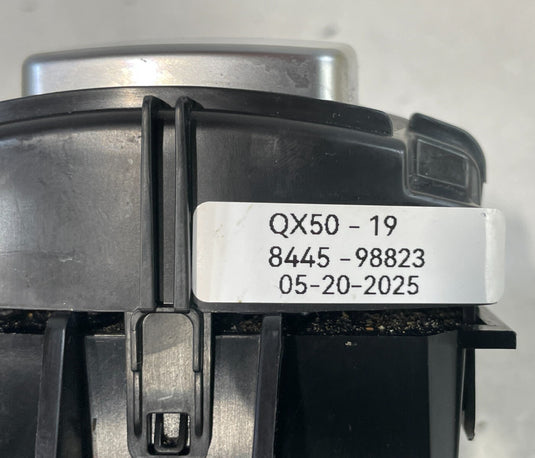2019 - 2021 INFINITI QX50 CENTER CONSOLE ARMREST HANDLE RELEASE BUTTON