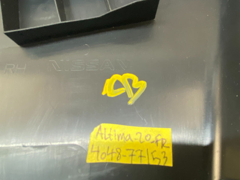 Load image into Gallery viewer, 19-21 NISSAN ALTIMA S FRONT RIGHT SIDE INSIDE DOOR TRIM PANEL CHARCOAL # 77153
