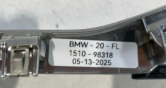 2019 - 2025 BMW FRONT LEFT SIDE CENTER CONSOLE BEZEL CHROME MOLDING TRIM